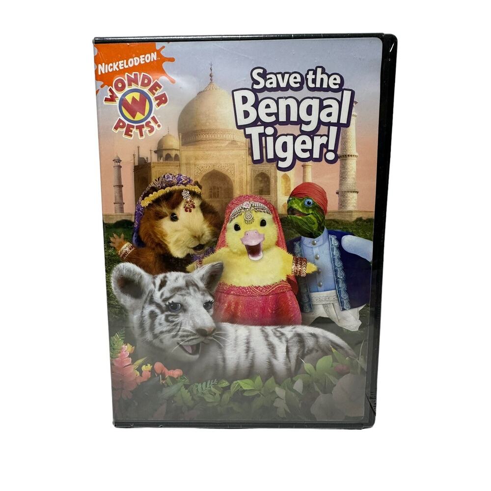 Wonder Pets DVD Save The Bengal Tiger BRAND NEW SEALED 2008 Nickelodeon Cartoon